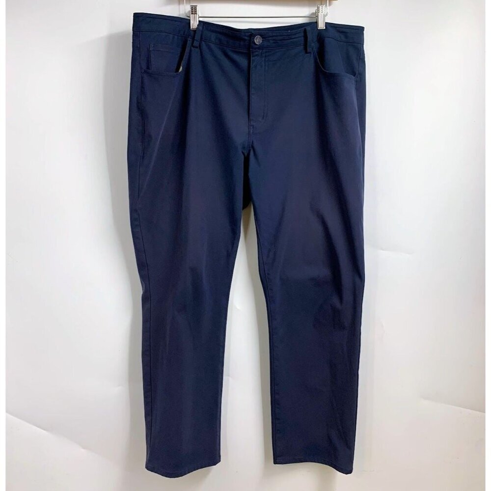 G/Fore Men's 5 Pocket Flat Front Straight Leg Stretch Chinos Size 30x27